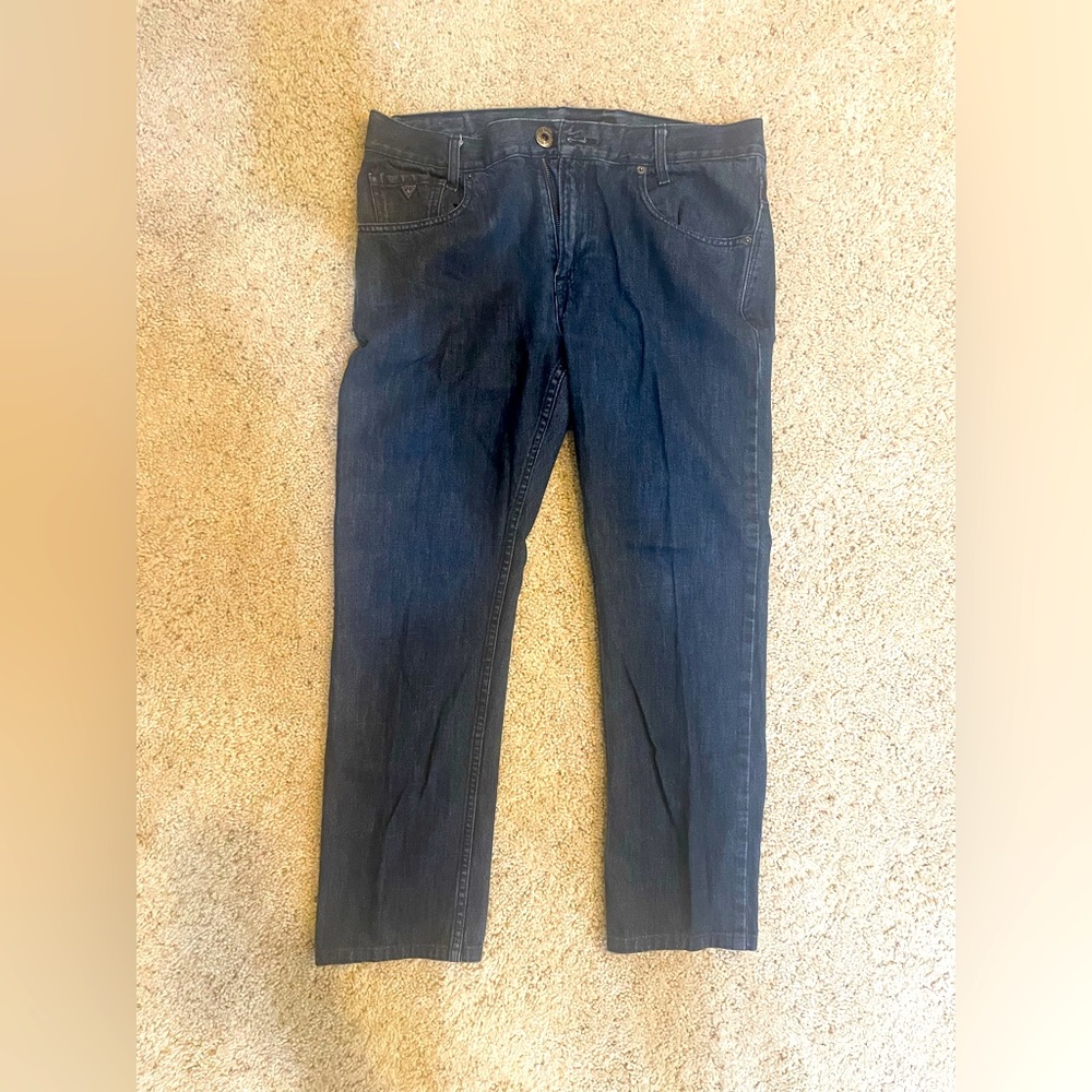 Guess Alameda Slim Tapered in Navy Blue 36 32